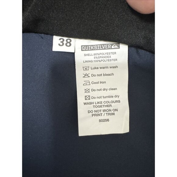 Quiksilver Men's 38 Cargo Boardshort Navy NWT Inseam 9.75" - Picture 8 of 10